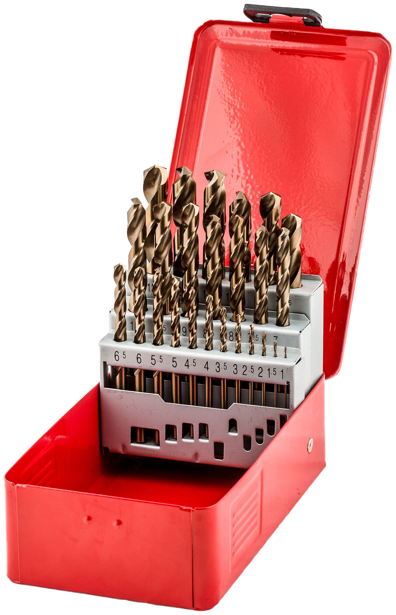 fischer Metal drill bit HSS Co Set 1 13mm 19 pcs